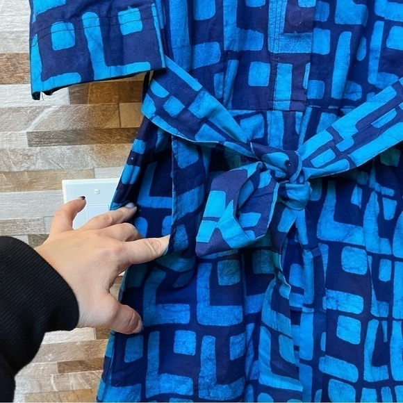 SIKA ANTHROPOLOGIE x Geometric Cotton Romper One Piece Size 8 - Picture 7 of 16